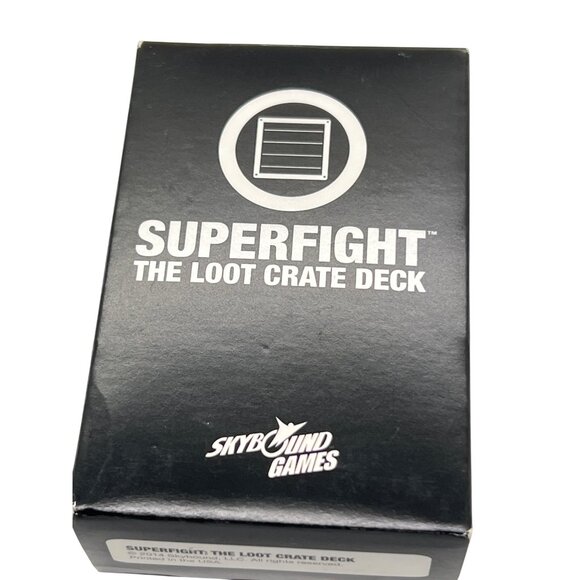 Superfight The Loot Crate Deck Card Game Skybound Games New in Box - Picture 1 of 4